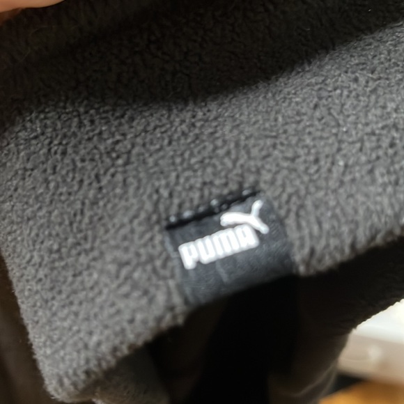 Puma Mens RadCal Polarfleece Half Zip Sweatshirt Casual Comfort Technology Black - Picture 14 of 14